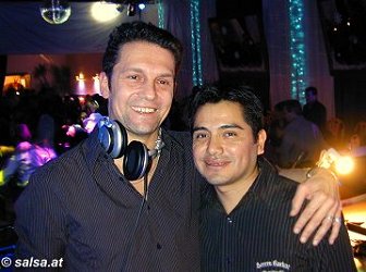 Salsa in Bamberg: Salsa DJs Alavaro und Alexandro in den Haas-Sälen