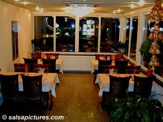Salsa im China-Restaurant Hong Fu, Eupen, Belgien