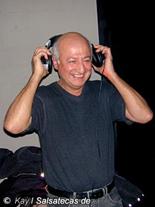 Salsa-DJ Carlos Gonzales im Girardet Haus
