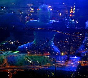 Vilnius: im Fernsehturm